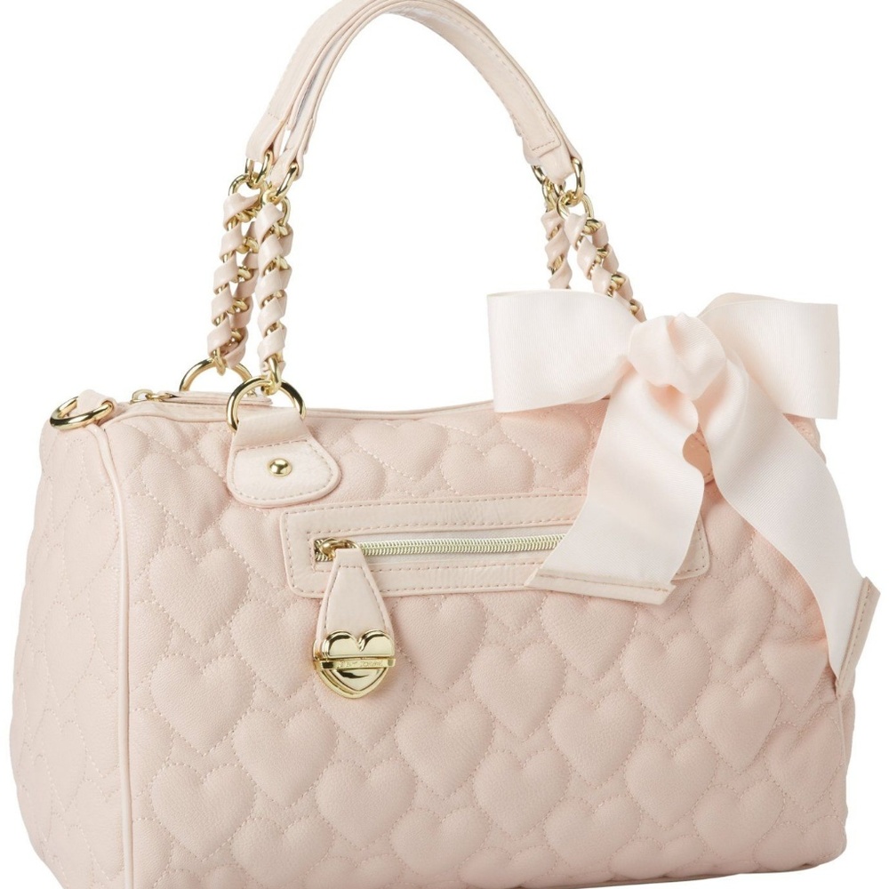 Bestey Johnson Blush Quilted Bag